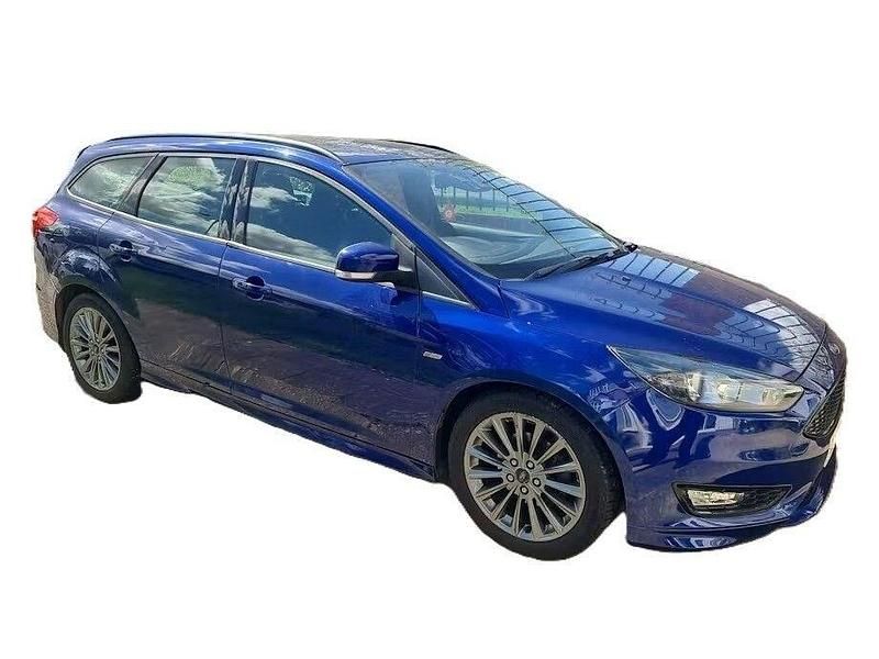 Used Ford Focus ST-Line 125 HP (91 kW) 2017 Blue Estate