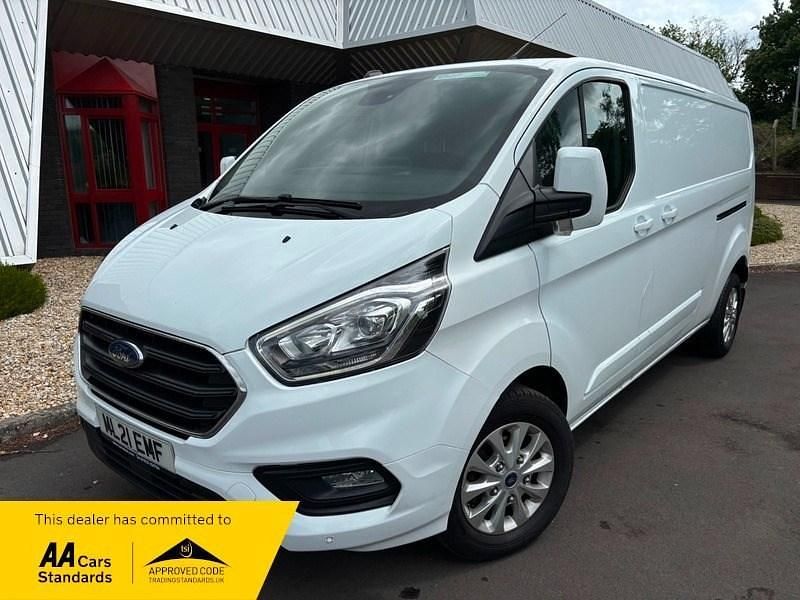 White Used 2021 Ford Transit Custom Limited Van | £14,795 (Fair price) - Image 1/4