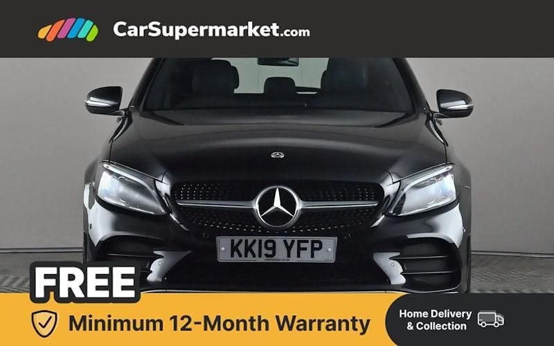 Used Mercedes C300 AMG Line Premium 258 HP (189 kW) 2019 Black Estate