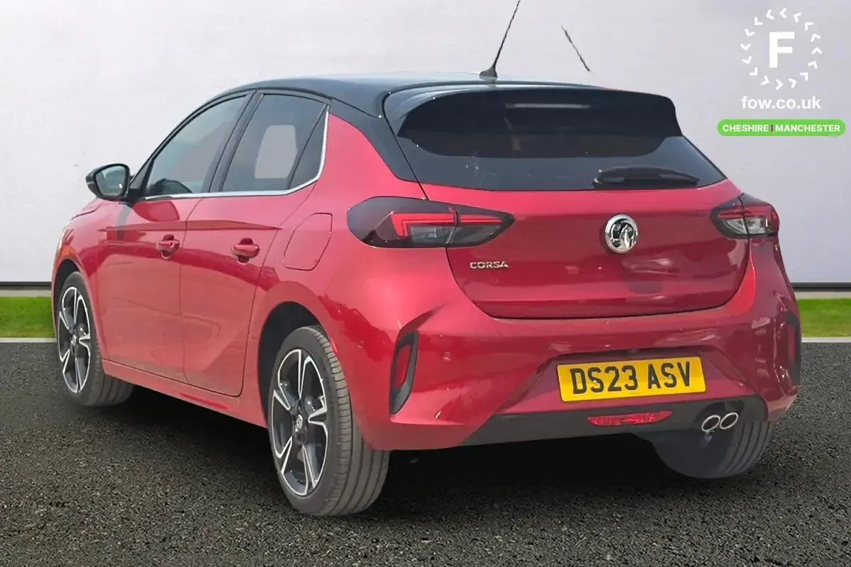 Used Vauxhall Corsa Ultimate 131 HP (96 kW) 2023 Red Hatchback