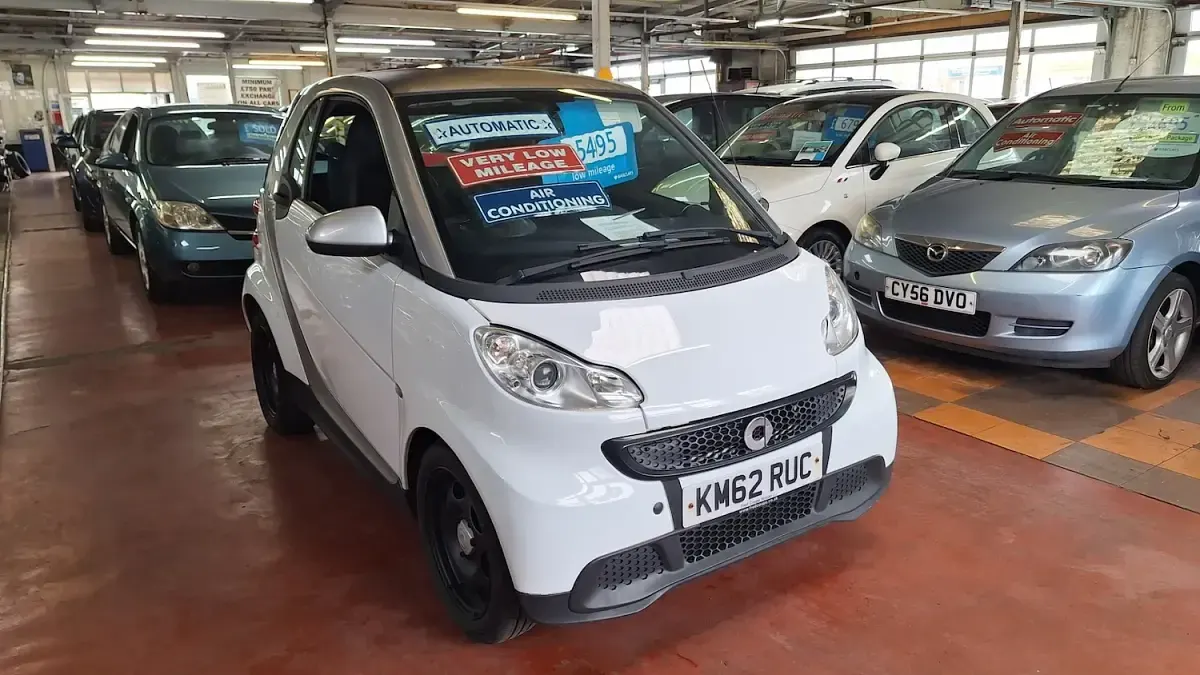 Used Smart ForTwo Coupé Pure 2012 White Coupe
