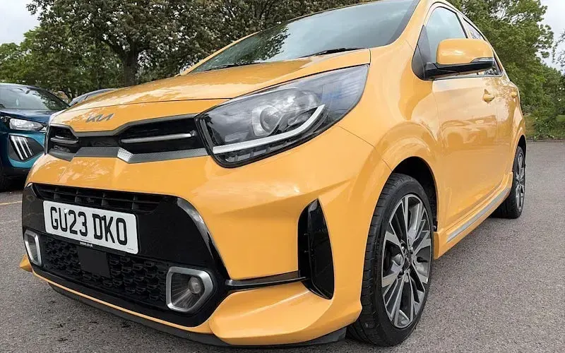 Used Kia Picanto GT-Line 101 HP (74 kW) 2022 Yellow Hatchback