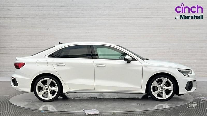 Used Audi A3 S-Line 110 HP (80 kW) 2022 White Sedan