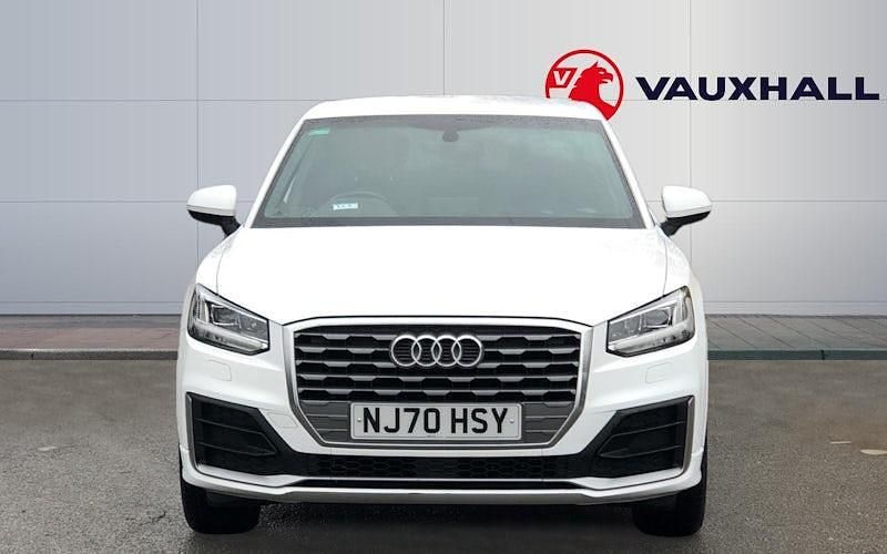 Used Audi Q2 S-Line 116 HP (85 kW) 2020 White SUV