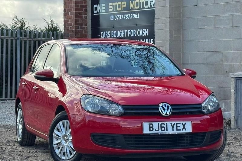 Used VW Golf VI S 122 HP (89 kW) 2011 Red Hatchback