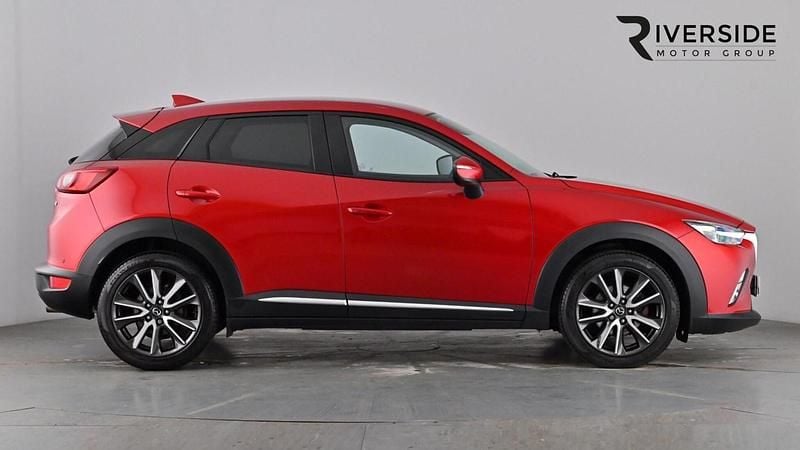 Begagnad Mazda CX-3 Inclusive 120 HK (88 kW) 2016 Röd SUV