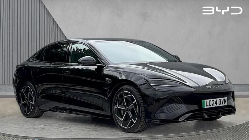 Black Used 2024 BYD Seal Sedan | £33,375 (Good price) - Image 1/4