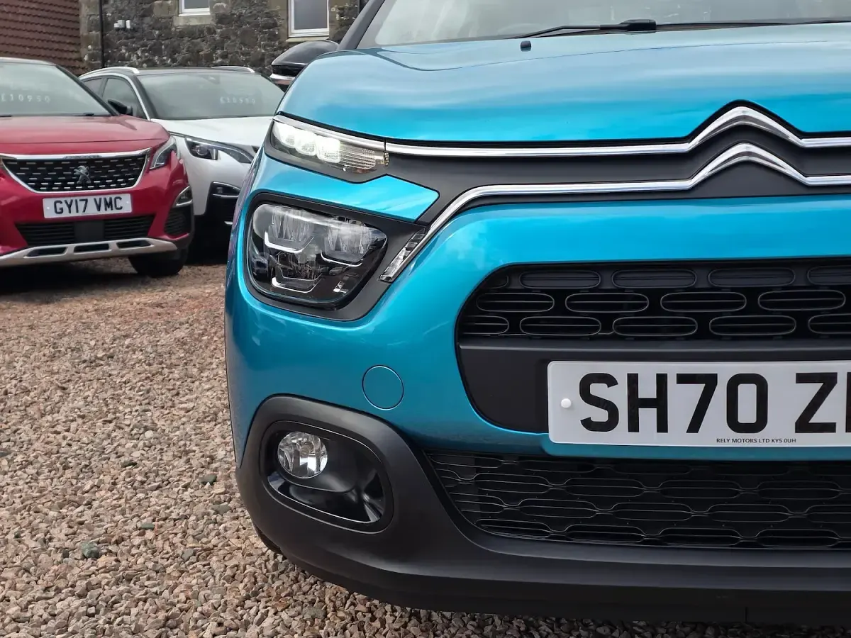 Used Citroën C3 Flair 80 HP (58 kW) 2020 Blue Hatchback