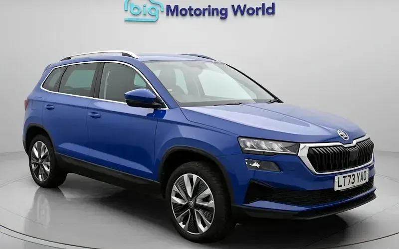 Used Skoda Karoq SE L 150 HP (110 kW) 2023 Blue SUV