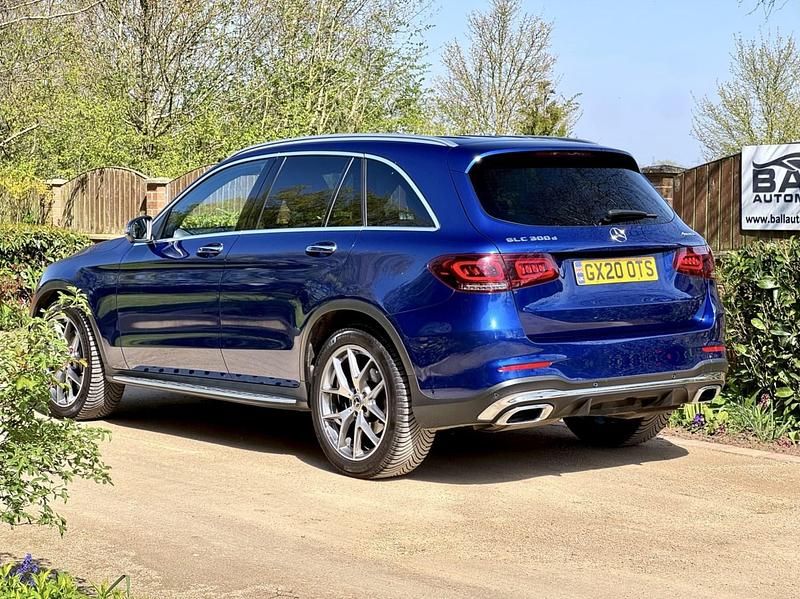 Used Mercedes GLC300 AMG line 2020 Blue SUV