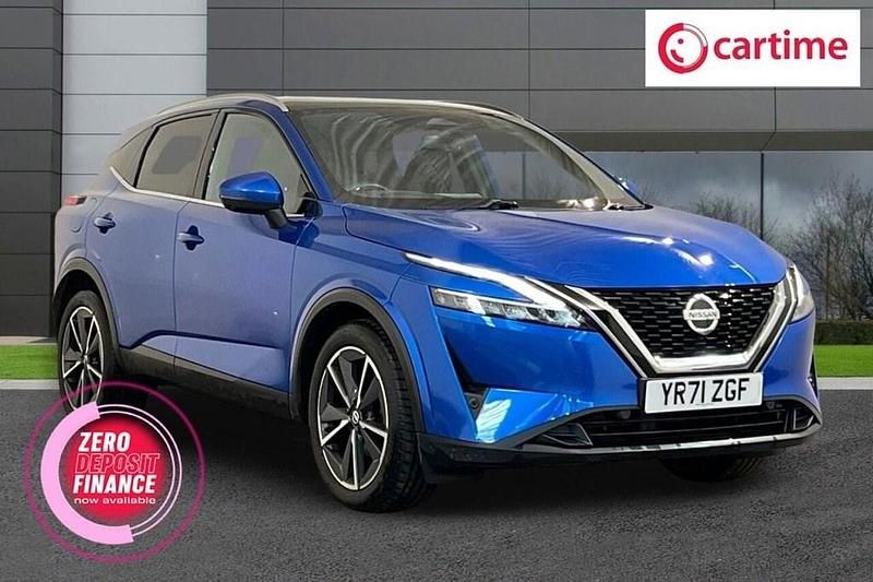 Used Nissan Qashqai S 158 HP (116 kW) 2021 Blue SUV