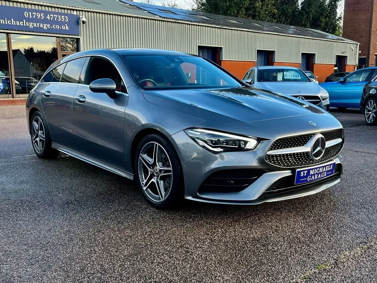 Used Mercedes CLA180 AMG Line Premium Plus 2022 Grey Sedan