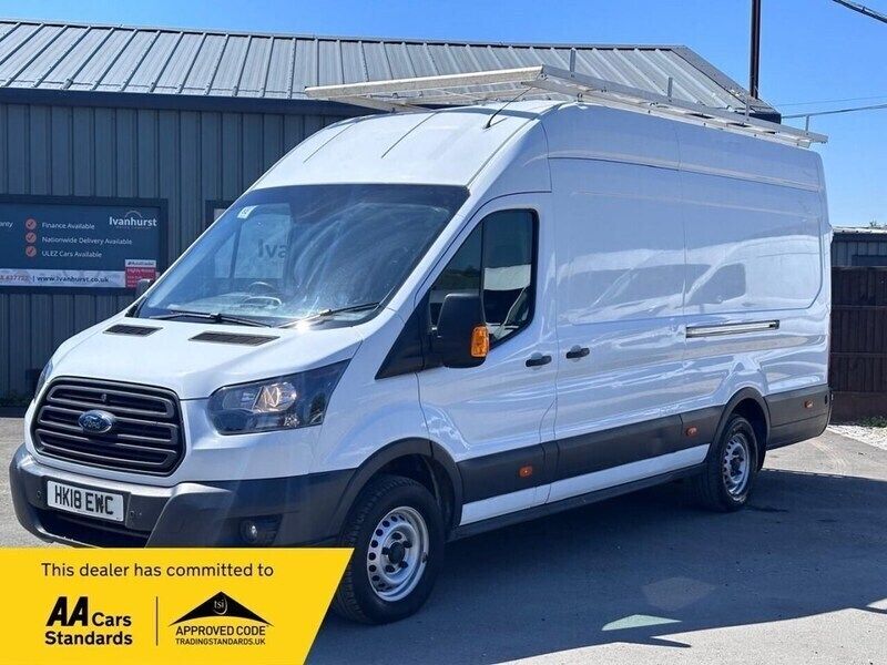 White Used 2018 Ford Transit Van | £12,950 (Fair price) - Image 1/4