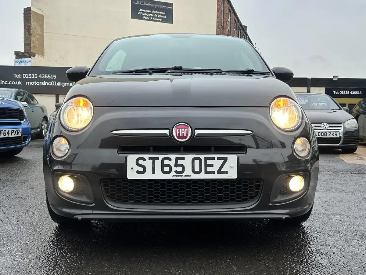 Used Fiat 500 S 69 HP (50 kW) 2015 Black Hatchback
