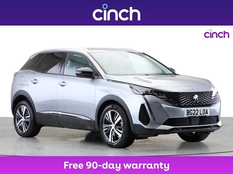 Grey Used 2022 Peugeot 3008 Allure Premium Hatchback | £16,099 (Good price) - Image 1/3