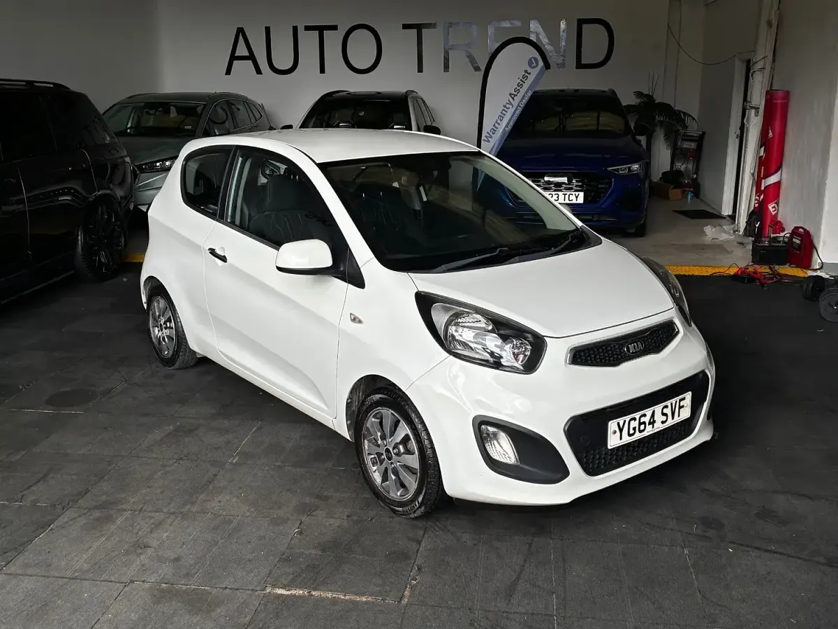 Used Kia Picanto 2014 White Hatchback