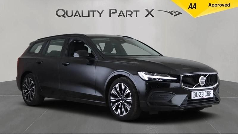 Black Used 2023 Volvo V60 Core Estate | £22,375 (Good price) - Image 1/4