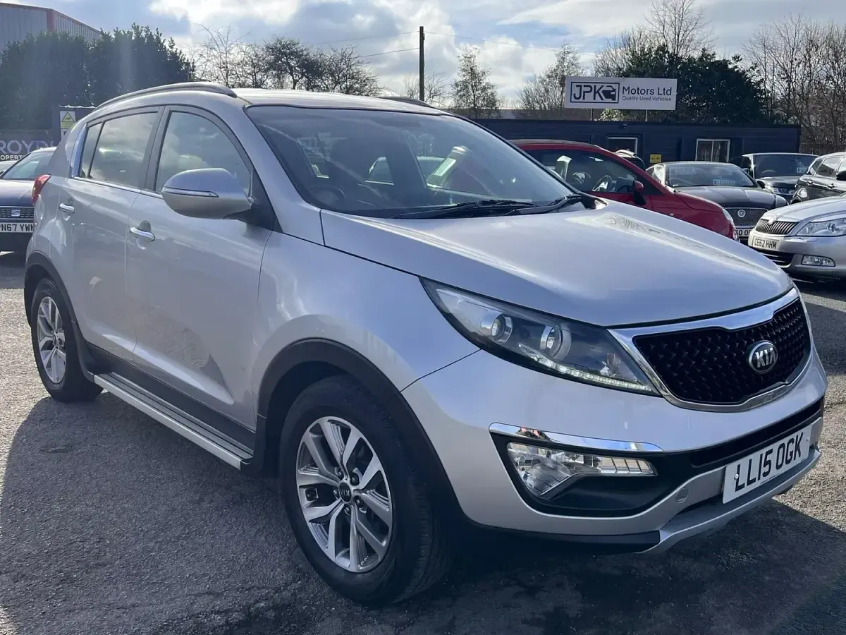 Used Kia Sportage 116 HP (85 kW) 2015 Silver SUV