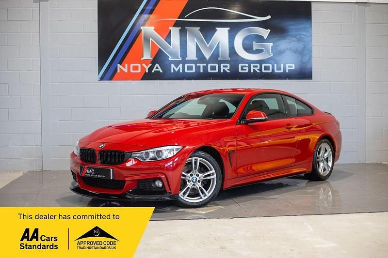 Red Used 2014 BMW 430 M Sport Coupe | £14,799 (Fair price) - Image 1/4