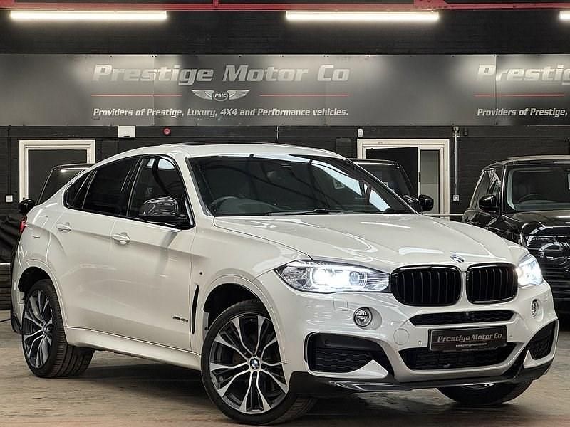 Used BMW X6 M Sport 2018 Mineral white SUV