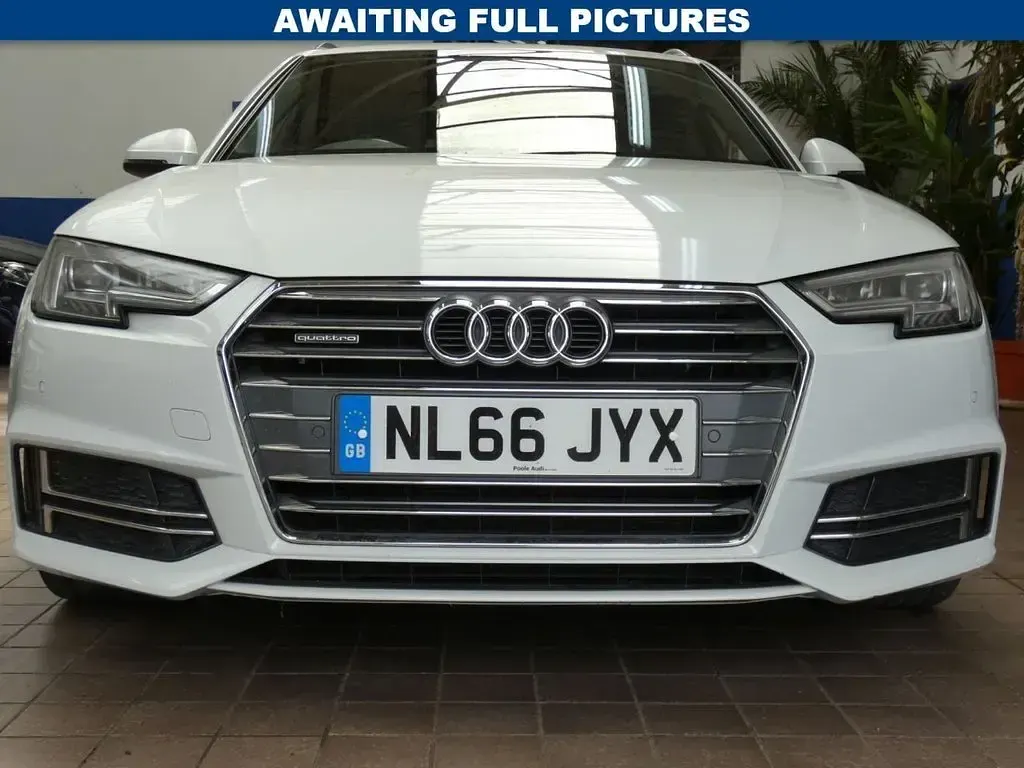 Used Audi A4 S-Line 190 HP (139 kW) 2016 White Estate
