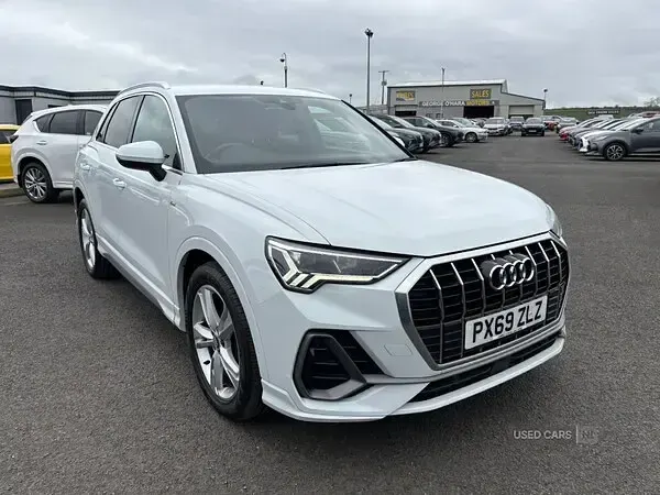 Used Audi Q3 S-Line 150 HP (110 kW) 2020 White SUV