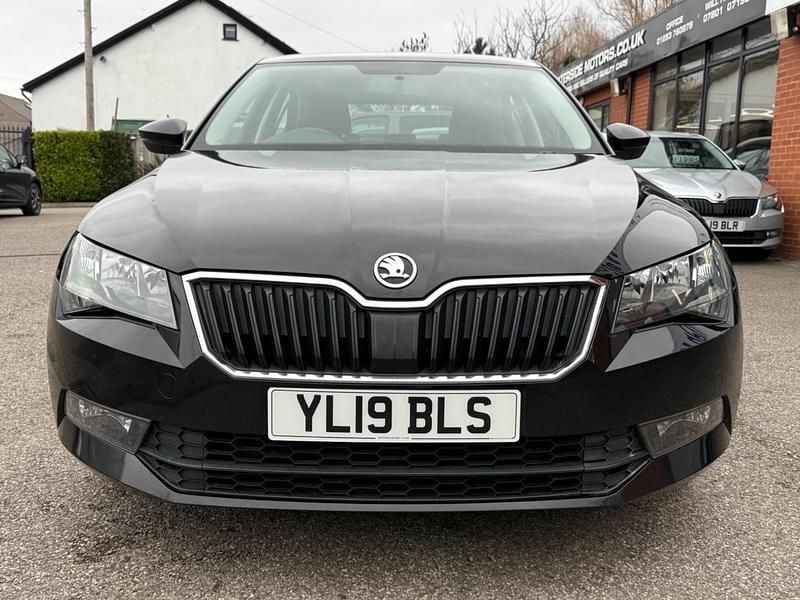 Used Skoda Superb 150 HP (110 kW) 2019 Black Hatchback
