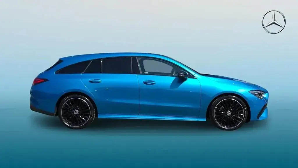 Used Mercedes CLA220 AMG Line Premium Plus 2025 Blue Estate