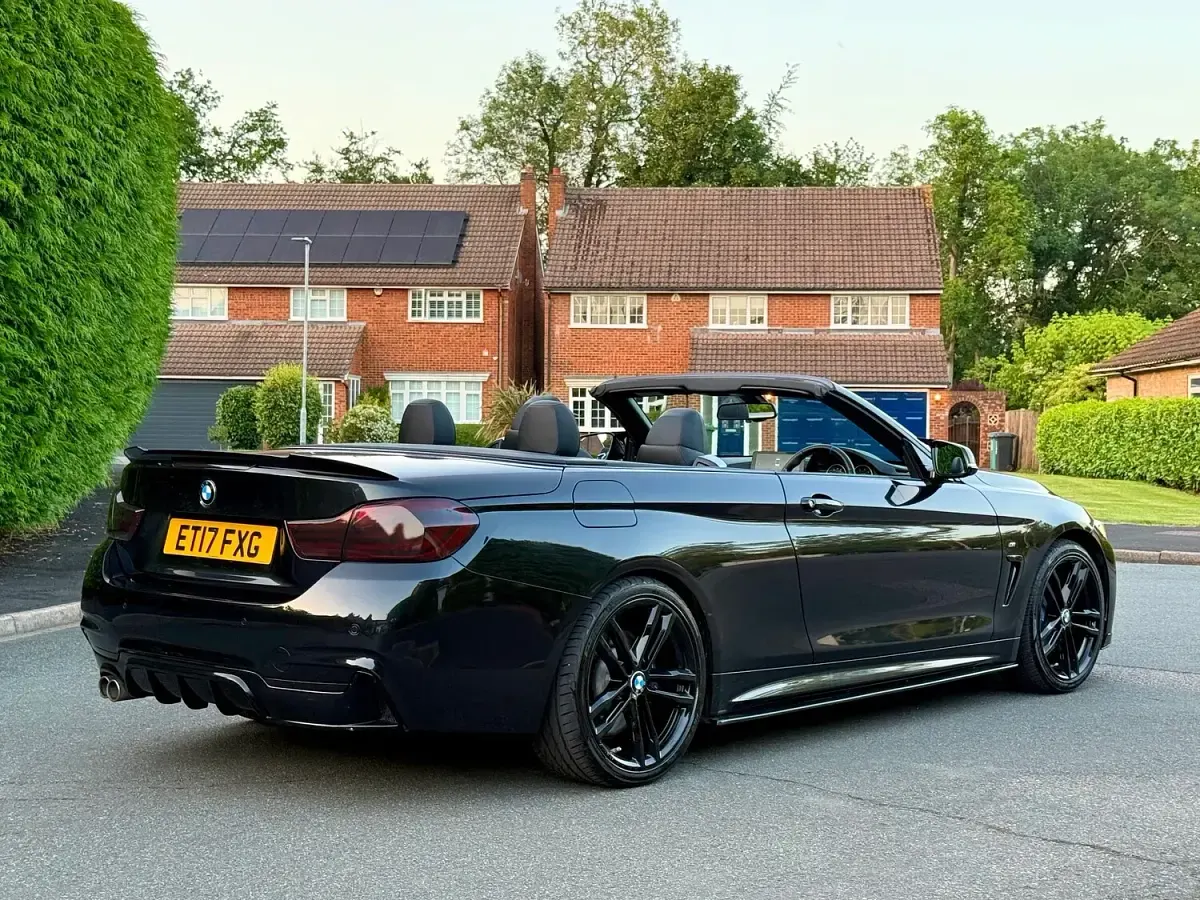 Used BMW 420 M Sport 190 HP (139 kW) 2017 Black Cabriolet