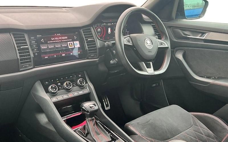 Used Skoda Kodiaq vRS 239 HP (175 kW) 2019 Blue SUV