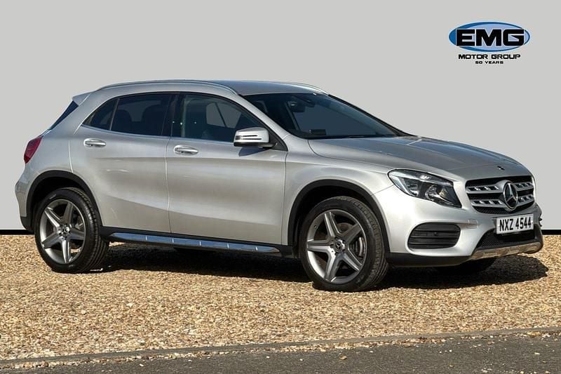Used Mercedes GLA220 AMG line 170 HP (125 kW) 2018 Silver SUV