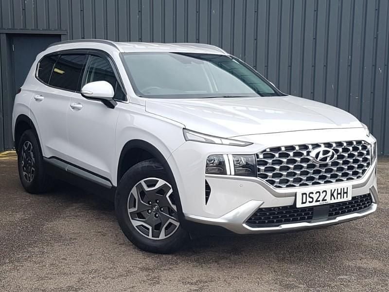 White Used 2022 Hyundai Santa Fe Premium SUV | £30,498 (Fair price) - Image 1/4