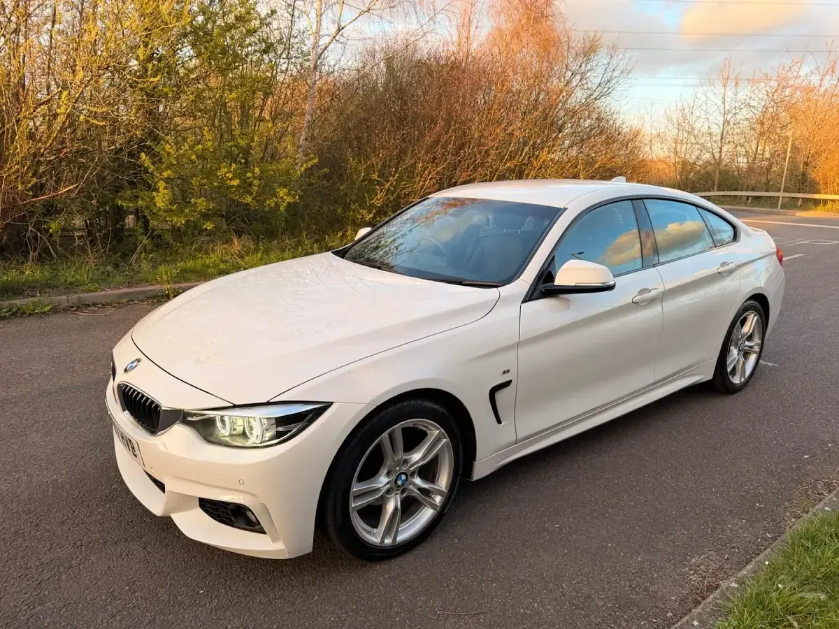 Used BMW 420 Coupé M Sport 184 HP (135 kW) 2018 White Coupe