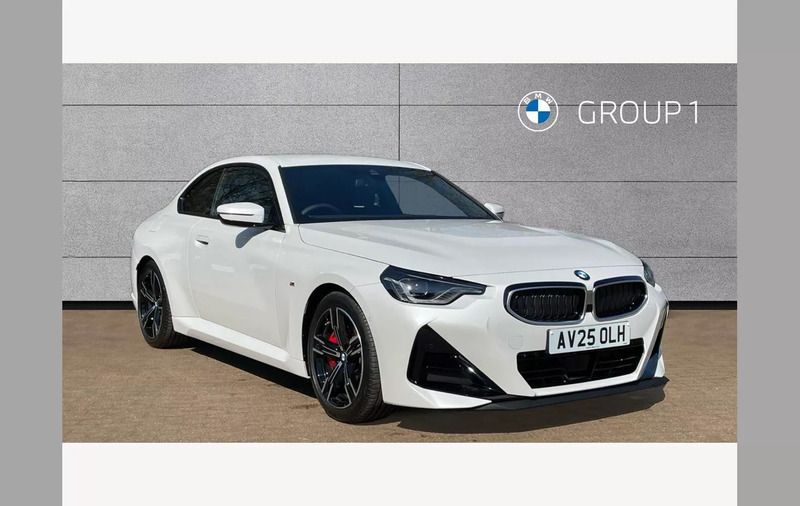 White Used 2025 BMW 220 M Sport Coupe | £35,995 (A bit pricey) - Image 1/4