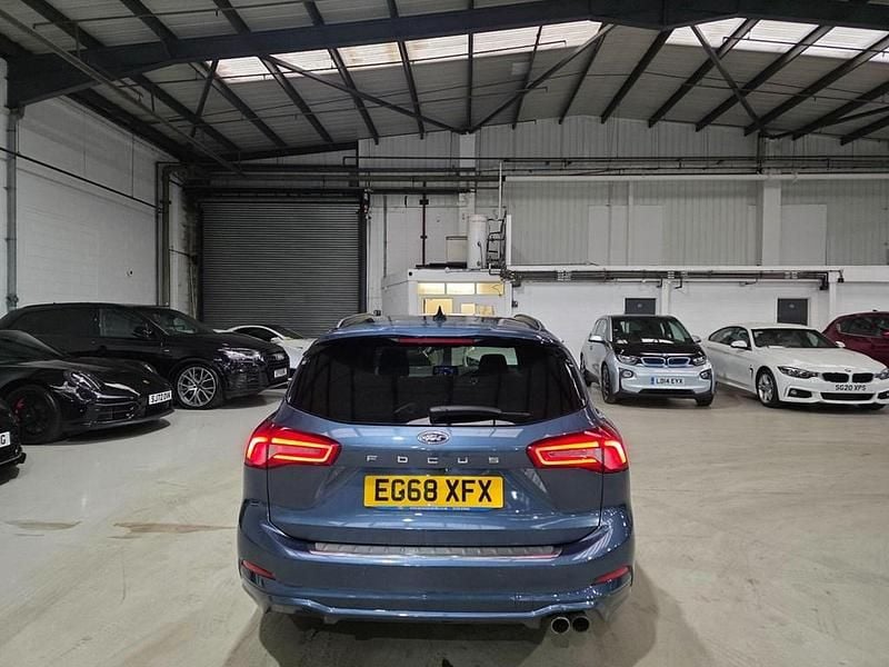Used Ford Focus ST-Line X 150 HP (110 kW) 2019 Blue Estate