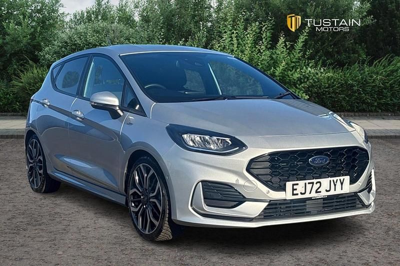 Silver Used 2022 Ford Fiesta ST-Line X Hatchback | £14,399 (Fair price) - Image 1/4