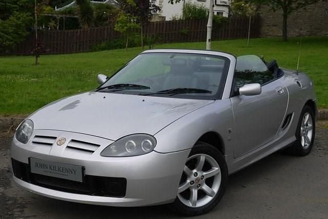 Used MG TF 135 HP (99 kW) 2002 Silver Cabriolet
