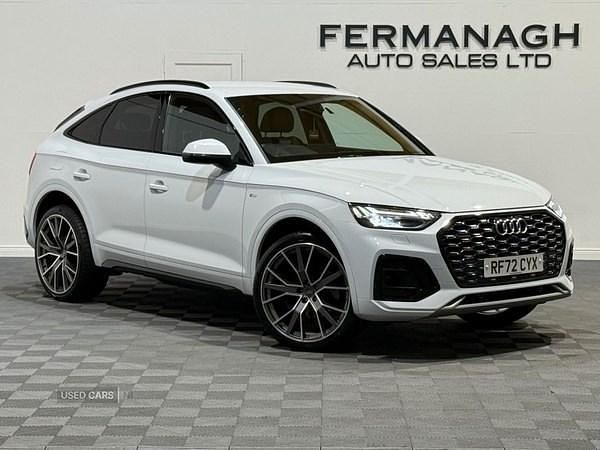 White Used 2023 Audi Q5 S-Line SUV | £30,990 (Expensive) - Image 1/4