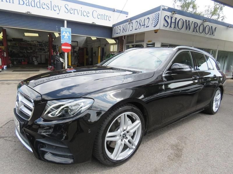 Black Used 2018 Mercedes E220 AMG line Estate | £15,989 (Super price) - Image 1/4