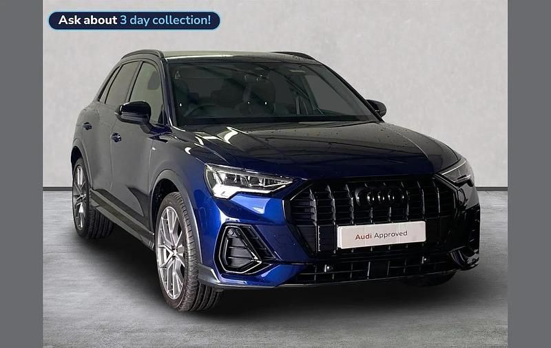 Blue Used 2025 Audi Q3 Black Edition SUV | £36,708 (Fair price) - Image 1/4