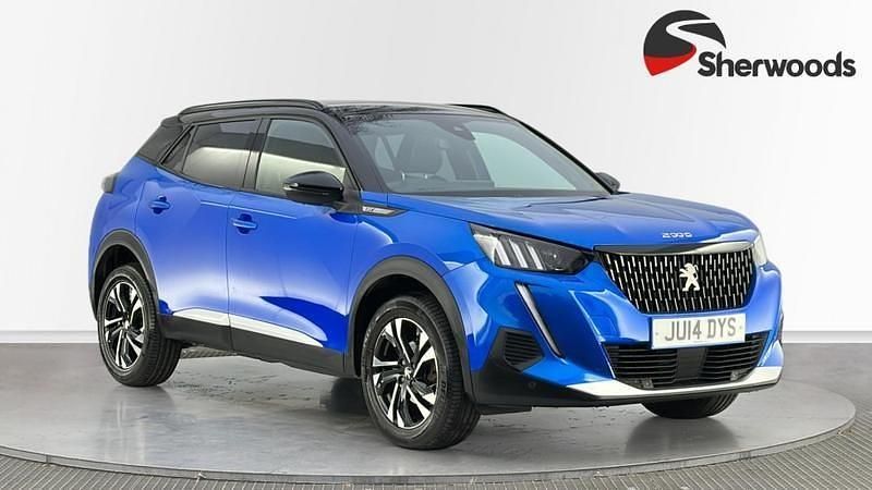 Blue Used 2023 Peugeot 2008 GTi SUV | £16,799 (Fair price) - Image 1/4