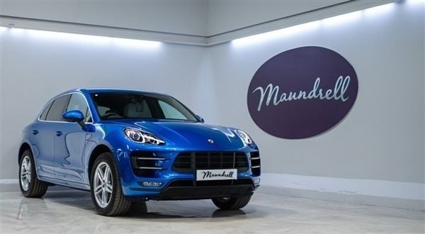 Blue Used 2015 Porsche Macan Turbo SUV | £27,950 (Good price) - Image 1/1