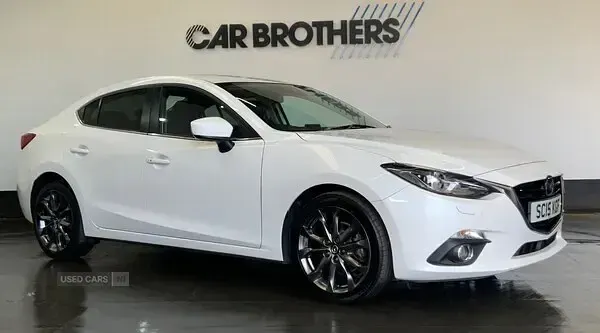 Used Mazda 3 Inclusive 2015 White Sedan