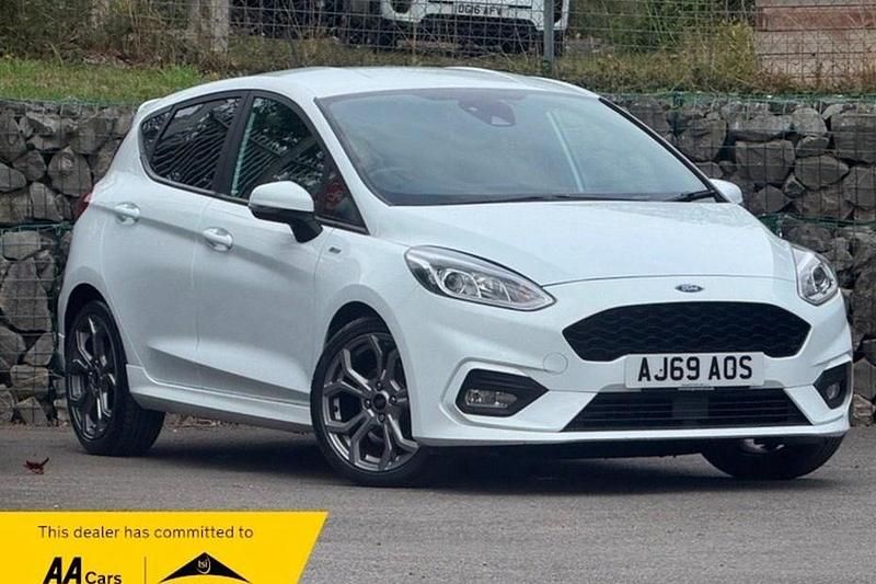 White Used 2020 Ford Fiesta ST-Line Hatchback | £6,280 (Fair price) - Image 1/1
