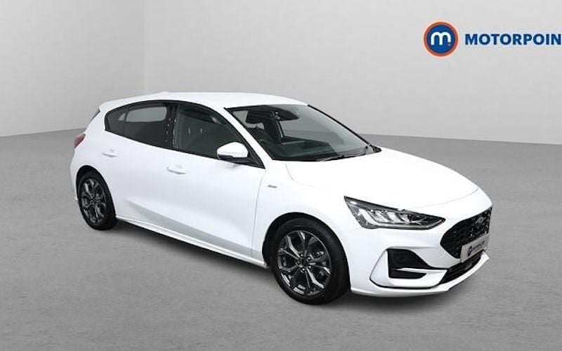 White Used 2023 Ford Focus ST-Line Hatchback | £16,699 (Fair price) - Image 1/4