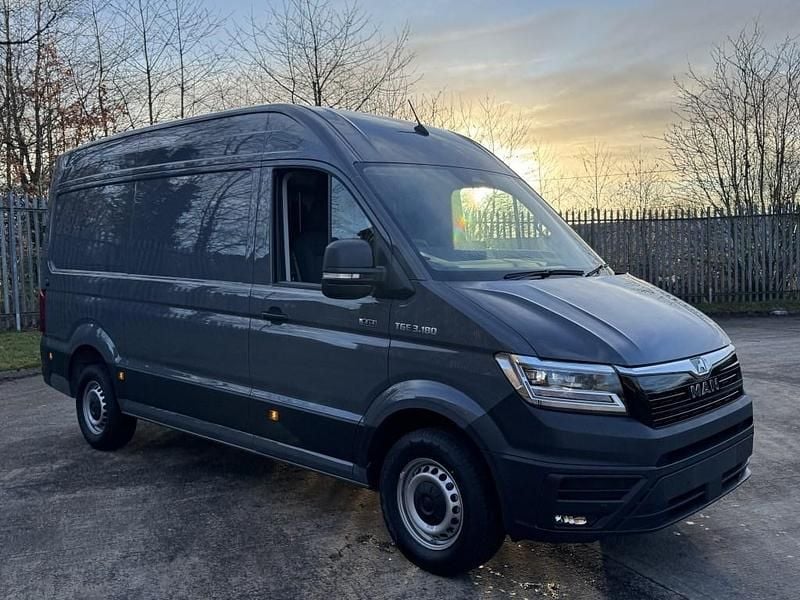 New MAN TGE 2026 Grey Van