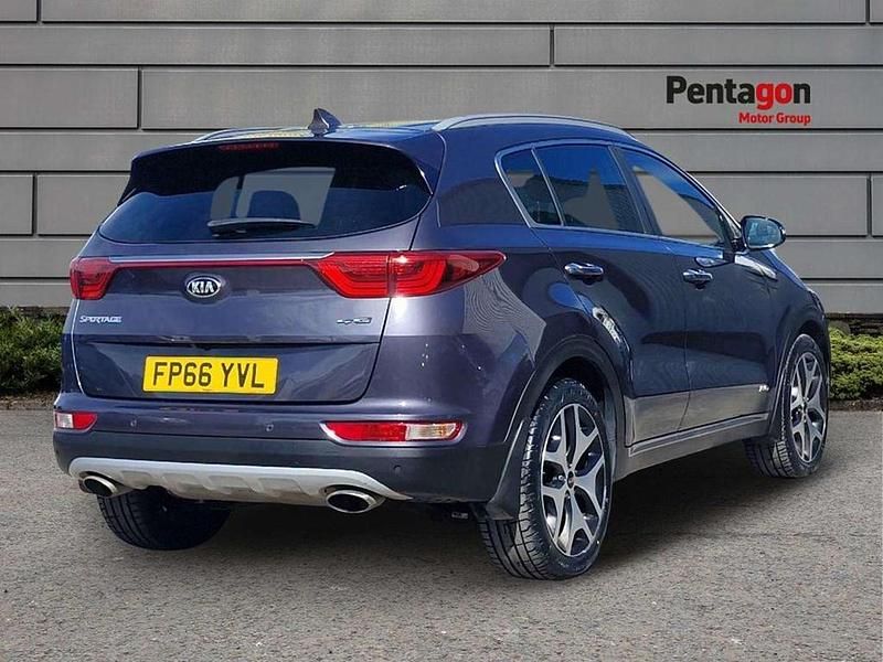 Used Kia Sportage GT-Line 134 HP (98 kW) 2017 Silver SUV