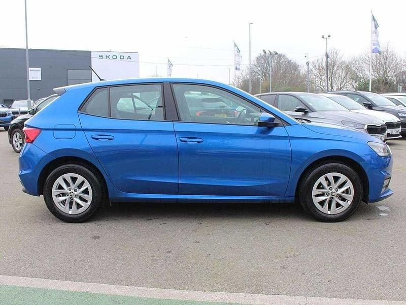 Used Skoda Fabia Comfort 70 HP (51 kW) 2022 Blue Hatchback