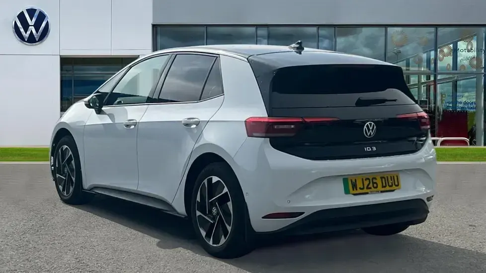 New VW ID.3 Pro 150 kW (204 HP) 2026 Glacier white metallic black Hatchback