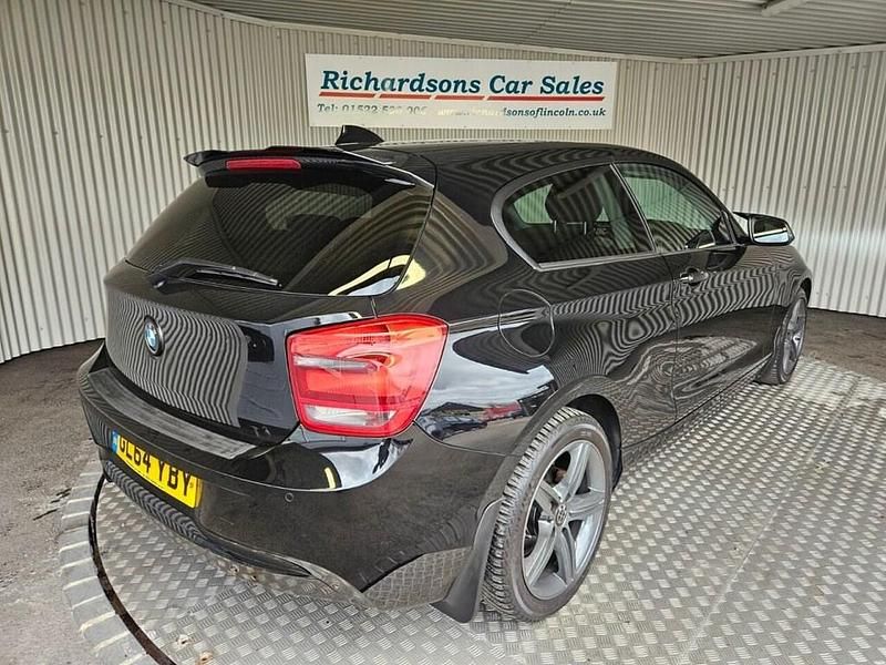Used BMW 116 Sport Line 136 HP (100 kW) 2014 Black Hatchback